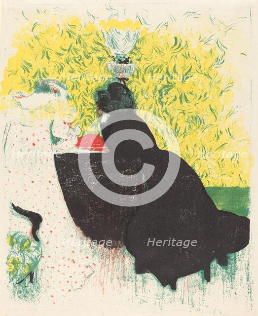 Two Sisters-in-Law (Les deux belles-soeurs), 1897/1898 (published 1899). Creator: Edouard Vuillard.