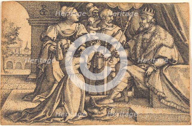 The Judgment of Solomon. Creator: Georg Pencz.
