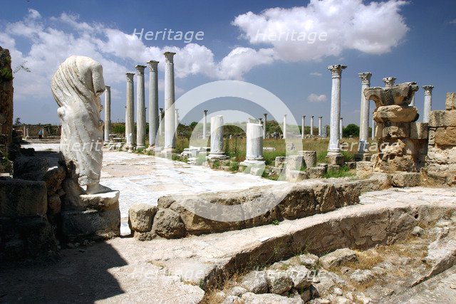The gymnasium, Salamis, North Cyprus.