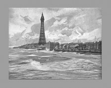 Blackpool with it's Eiffel Tower, c1900. Artist: Paulton & Son.