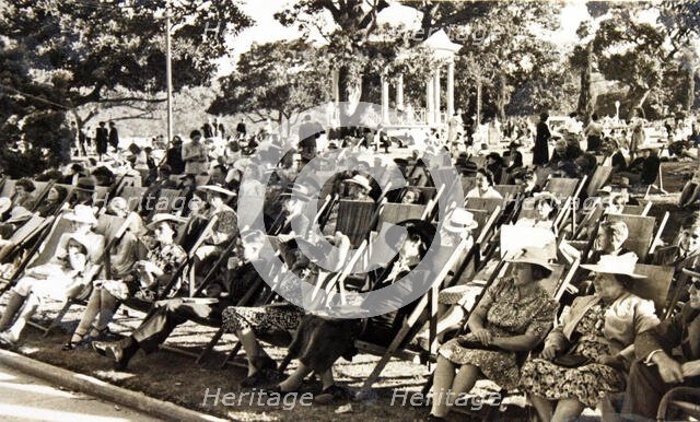 Concert at Balmoral, Mosman, c1930. Creator: Unknown.