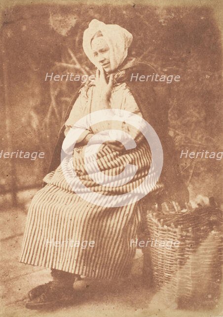 Newhaven Fishwife, 1843-47. Creators: David Octavius Hill, Robert Adamson, Hill & Adamson.