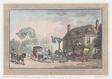 A Posting Inn, 1787., 1787. Creator: Thomas Rowlandson.