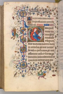 Hours of Charles the Noble, King of Navarre (1361-1425), fol. 295v, St. Anne, c. 1405. Creator: Master of the Brussels Initials and Associates (French).