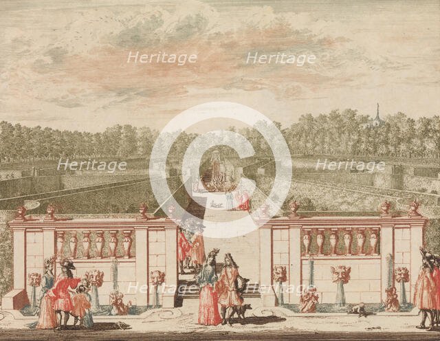 Het Groote Doolhof', in: Tooneel Der Voornaamste Nederlands Huizen, En Lust Hoven, Naar T ..., n.d.. Creator: Lorenz Scherm.