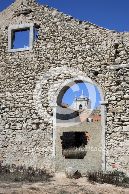 Sanctuary of Nossa Senhora do Cabo (Our Lady of the Cape), Cape Espichel, Portugal, 2009. Artist: Samuel Magal