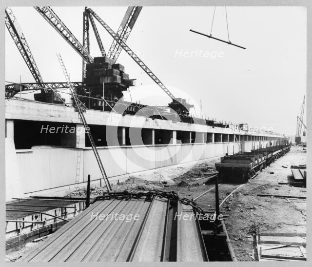 Ford Motor Company Works, Thames Foundry, Dagenham, Havering, GLA, 30/05/1956. Creator: John Laing plc.