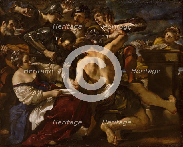 Samson Captured by the Philistines, 1619. Creator: Guercino.