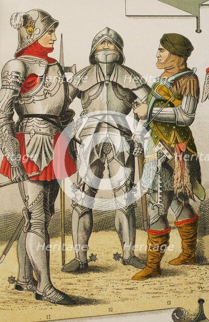 History of Germany, Middle Ages, 1450-1500, (1881).  Creator: Unknown.