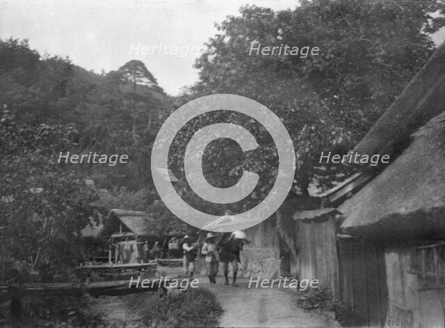 Travel views of Japan and Korea, 1908. Creator: Arnold Genthe.