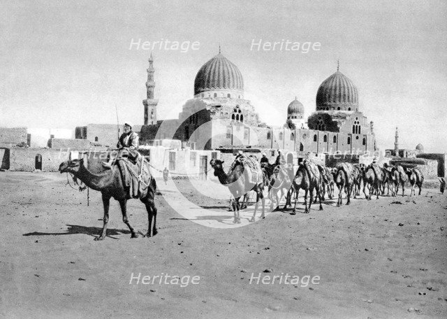 The Tombs of the Califs, Cairo, Egypt, c1920s. Artist: Unknown