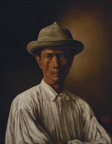 El tuno, 1875. Portrait of one of the peasants who arrived in Manila to trade their products.  Creator: Esteban Villanueva.