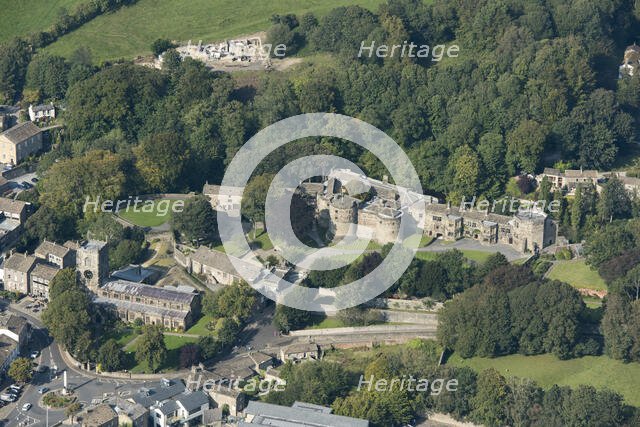 Skipton Castle and Holy Trinity Church, North Yorkshire, 2020. Creator: Damian Grady.