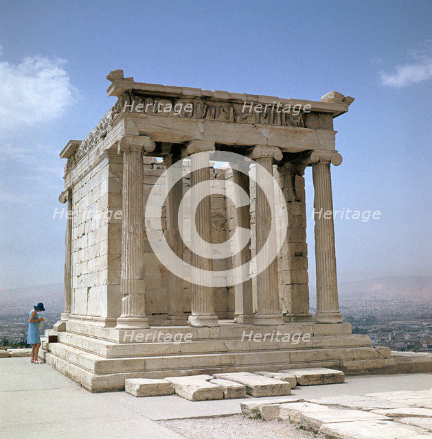 Temple of Athene Nike on the Acropolis, 5th century BC. Artist: Unknown