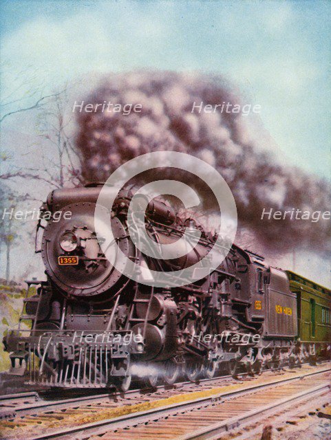 'On the New York, New Haven, and Hartford Railroad', 1935-36. Creator: Unknown.