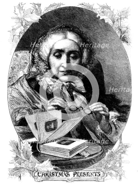 "Christmas Presents" - drawn by George Thomas, 1862. Creator: William Luson Thomas.