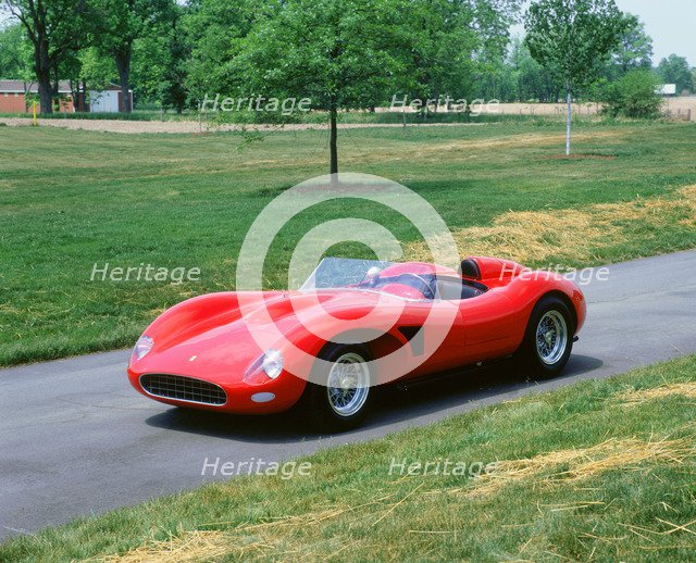 1958 Ferrari Testarossa. Artist: Unknown.