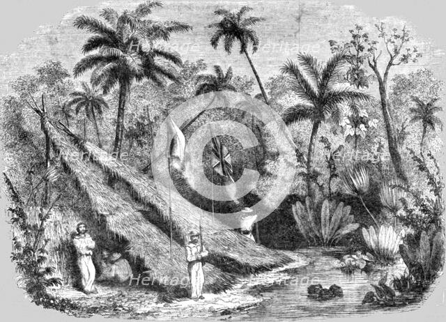 'Anglo-French Station at the Isthmus of Panama for forming a canal between the Atlantic...', 1854. Creator: Unknown.