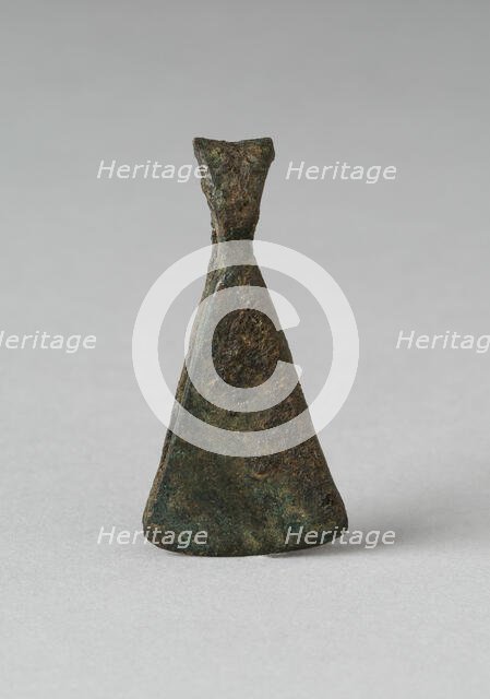 Triangular-shaped Tweezers, Probably A.D. 1000/1400. Creator: Unknown.