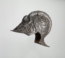 Burgonet, Italian, Milan, dated 1543. Creator: Filippo Negroli.