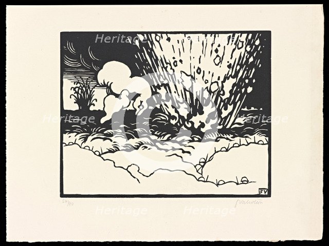 The Trench (La Tranchée), 1915-1916.