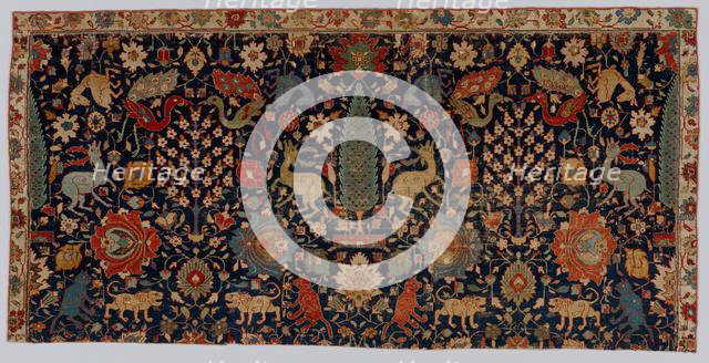 Portion of a Carpet, 17th century. Creator: Unknown.