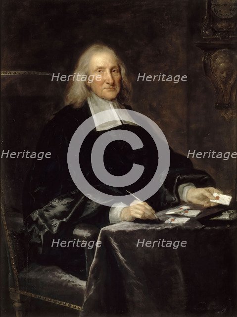 Portrait of Toussaint Rose (1611-1701). Artist: Troy, François, de (1645-1730)