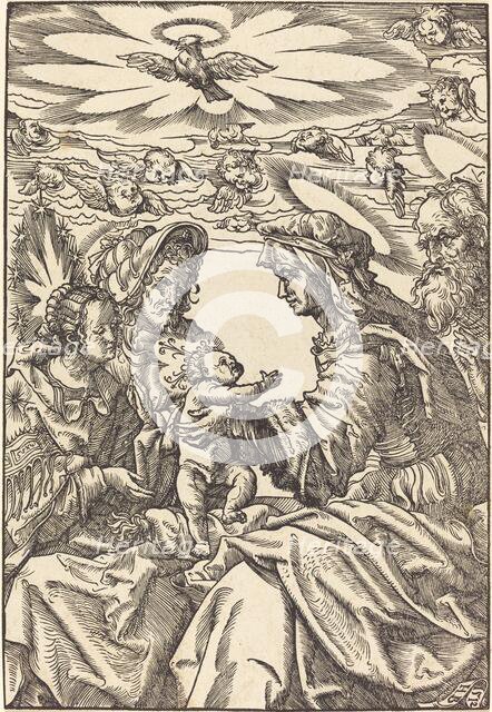 The Holy Family with Saint Anne and Saint Joachim, 1512. Creator: Hans Burgkmair, the Elder.