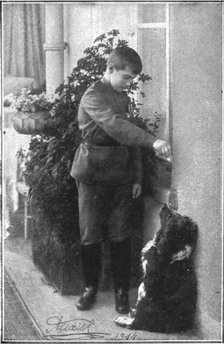 ''Les derniers jours des Romanof; Le tsarevitch', 1914. Creator: Unknown.