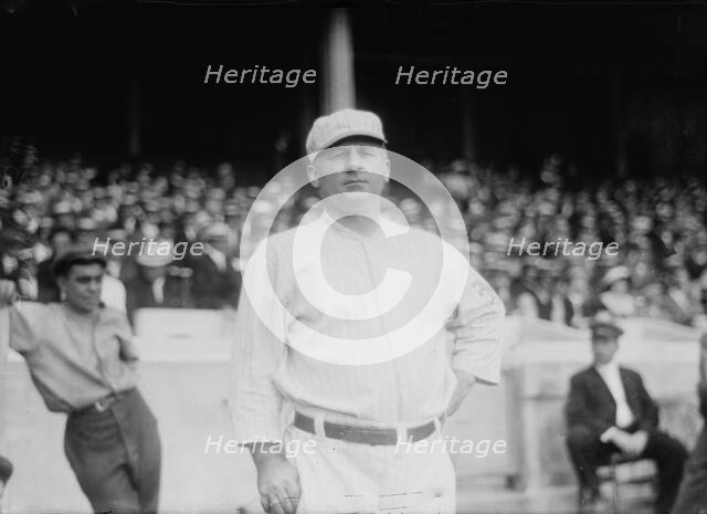 John McGraw, New York NL, at Polo Grounds, NY (baseball), 1914. Creator: Bain News Service.