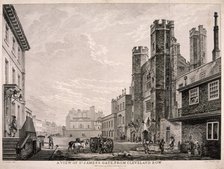 St James's Gate leading to St James's Palace, London, 1766 Artist: Edward Rooker