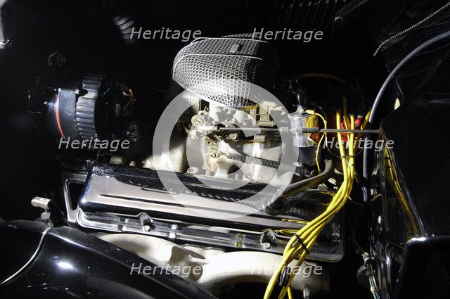 Ford Radster 1937. Artist: Simon Clay.