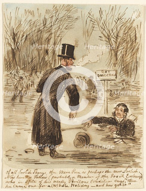 Of All Foolish Things..., n.d. Creator: John Leech.