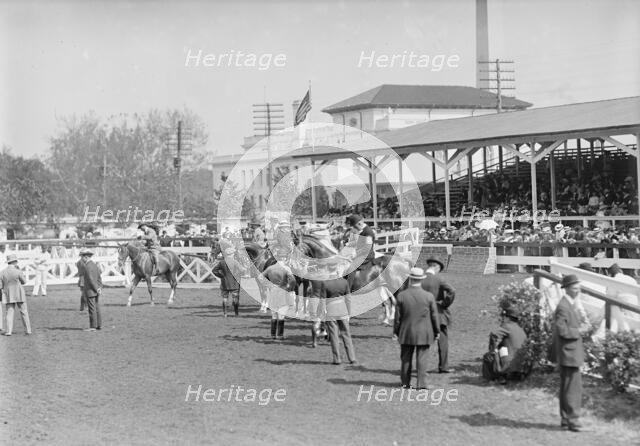 Horse Shows - General View, Washington Horse Show, 1913. Creator: Harris & Ewing.
