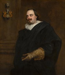 Portrait of Peeter Stevens (c.1590-1668). Creator: Anthony van Dyck.