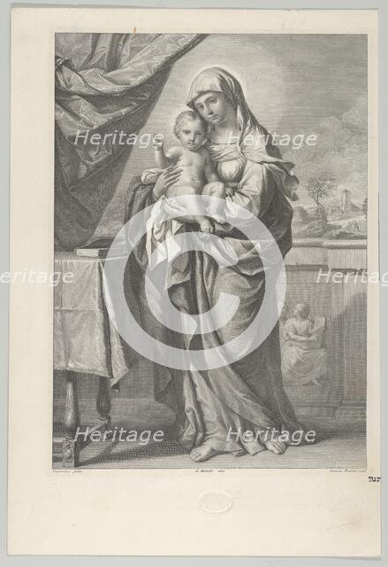 Virgin and Child, 19th century. Creators: Cesare Ferreri, Lorenzo Metalli.