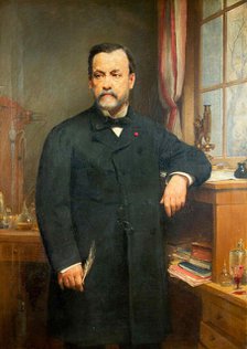 Portrait of Louis Pasteur (1822-1895).