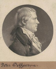 George Jefferson, Jr., 1808. Creator: Charles Balthazar Julien Févret de Saint-Mémin.