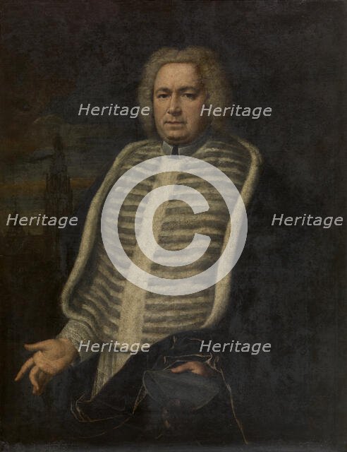 Portrait of a Canon, mid-17th century. Creator: Erasmus Quellinus.