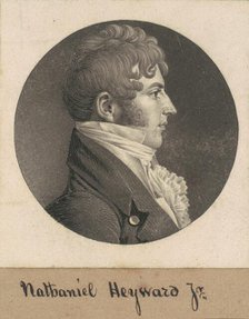 Nathaniel Heyward, Jr., 1809. Creator: Charles Balthazar Julien Févret de Saint-Mémin.