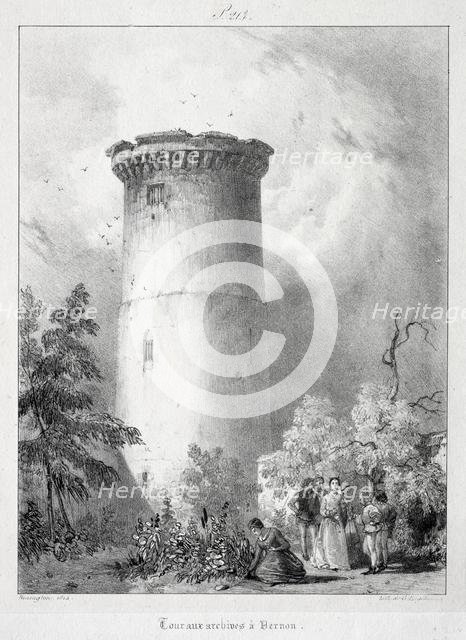 Voyages pittoresques et romantiques dans lancienne France, Normandie..., 1824. Creator: Richard Parkes Bonington (British, 1802-1828).