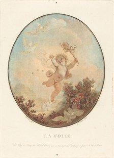 La folie, 1777. Creator: Jean Francois Janinet.