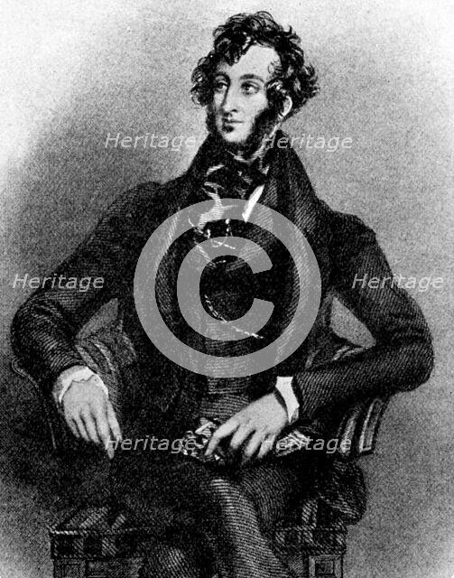 Portrait of Lord Lytton (Edward George Earle Lytton Bulwer), c1870s Creator: Unknown.