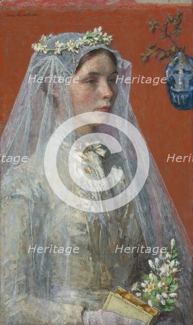 The Bride, ca. 1907. Creator: Gari Melchers.