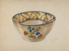 Bowl, c. 1936. Creator: Marie Alain.