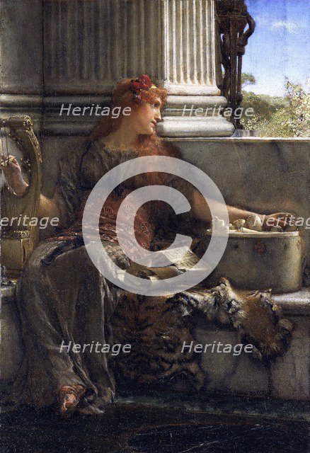 'Poetry', 1879. Artist: Sir Lawrence Alma-Tadema.