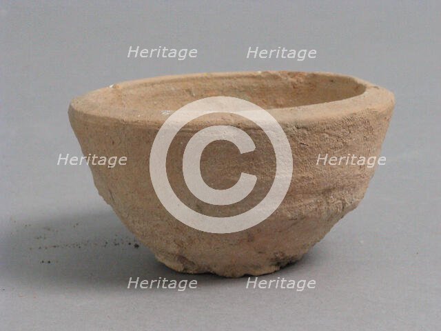 Bowl, Coptic, 4th-7th century. Creator: Unknown.