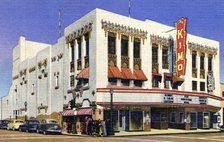 Kimo Theatre, Albuquerque, New Mexico, USA, 1951. Artist: Unknown