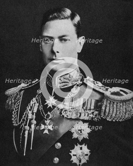 The Duke of York, the future King George VI of the United Kingdom, c1930s. Artist: Unknown
