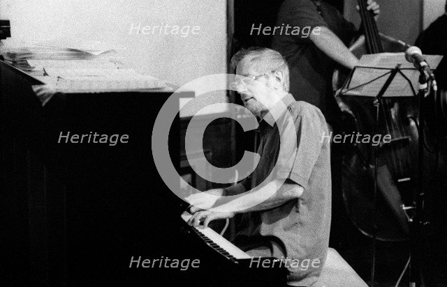 Michael Garrick, Watermill Jazz Club, Dorking, Surrey, May, 2001.  Artist: Brian O'Connor.